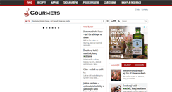 Desktop Screenshot of gourmets.cz
